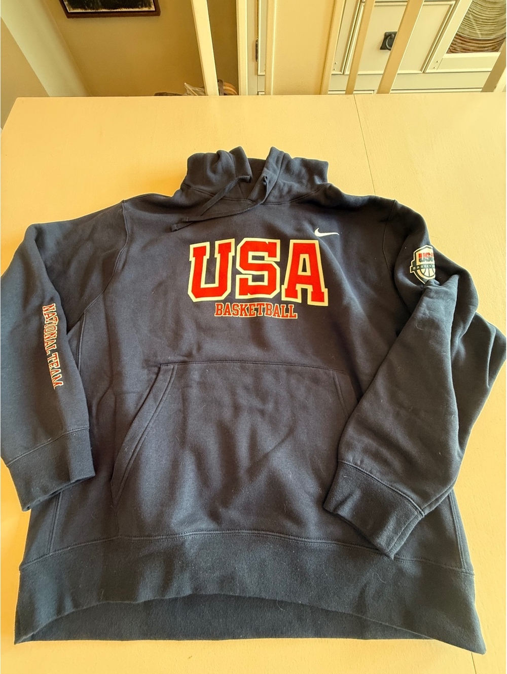 Nike USA Basketball Navy Hoodie Sweatshirt